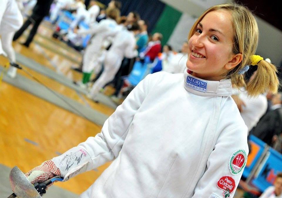 BRILLANTE E PROMETTENTE RISULTATO DI LUCREZIA GENTILI NELLA 1′ PROVA NAZIONALE CADETTI DI SPADA FEMMINILE A NOVARA