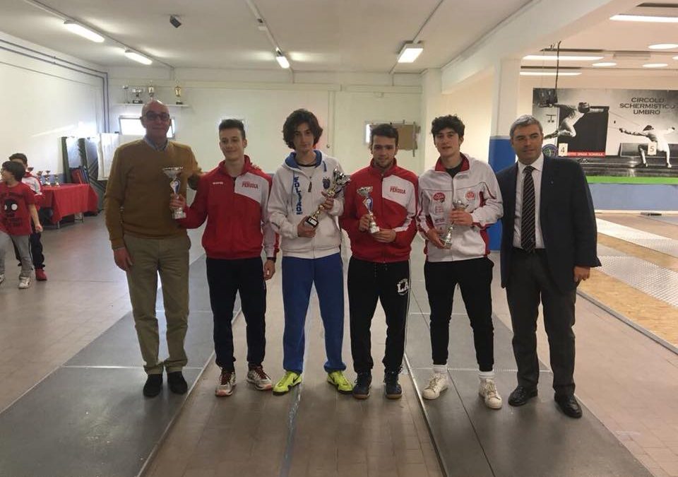 Ottimo  risultato del nostro atleta Antonio Cereda, nella  2’ Prova Open Regionale Umbria Spada individuale