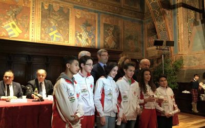 IL CONI REGIONALE UMBRIA SCEGLIE SEI ATLETI DELL’ACCADEMIA SCHERMA SPOLETO E IL MAESTRO ANDREA TORTORA COME “AMBASCIATORI DELLO SPORT”