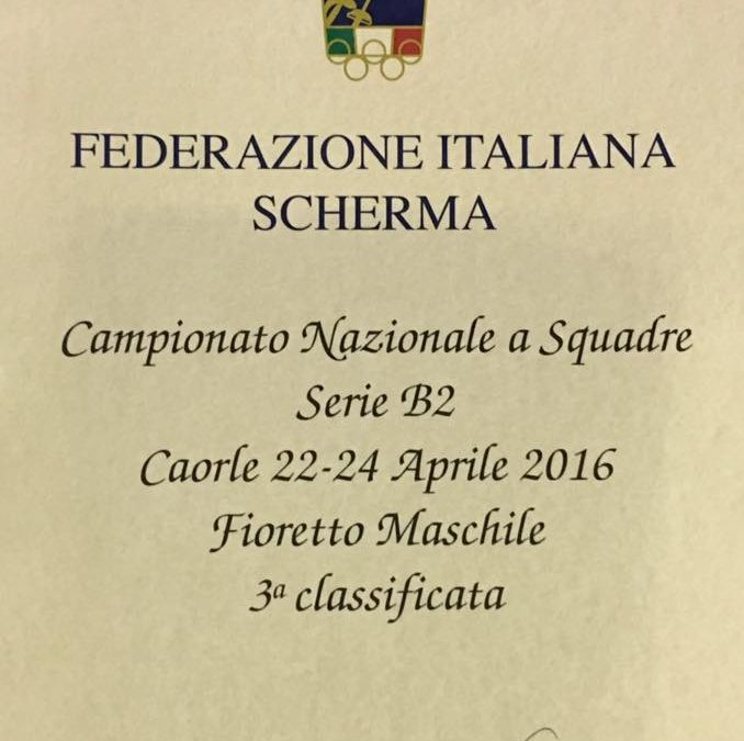 Campionato Nazionale a Squadre Fioretto 2016