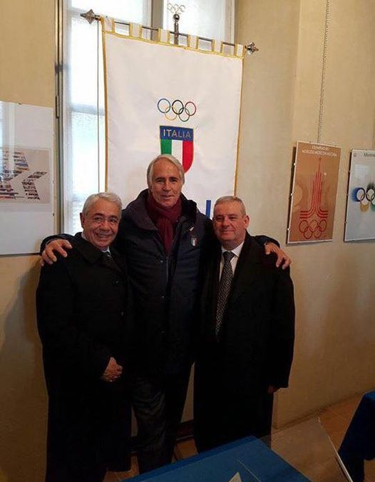 Orvieto “Inaugurazione della mostra delle fiaccole olimpiche”
